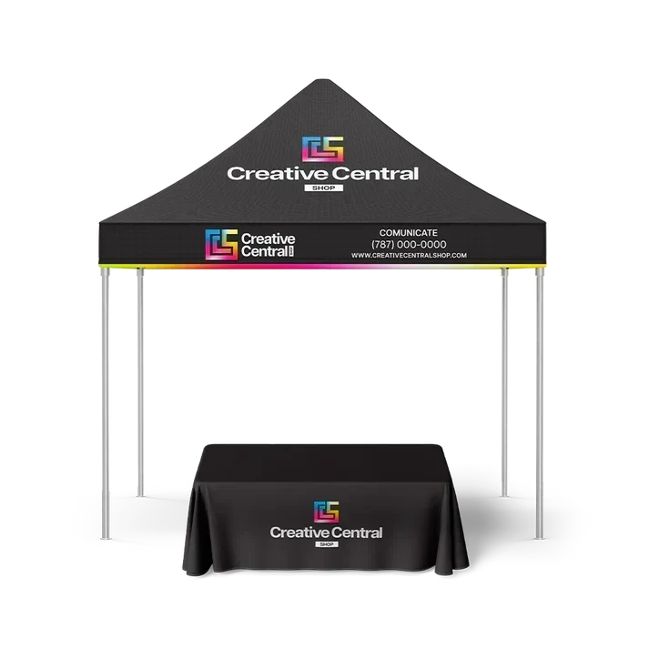 A medida: Paquete de carpa de 3 x 3 metros n.º 1. Vista 3 del producto.