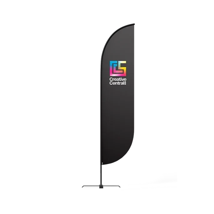 A medida: Banderas Convex Premium. Vista 3 del producto.
