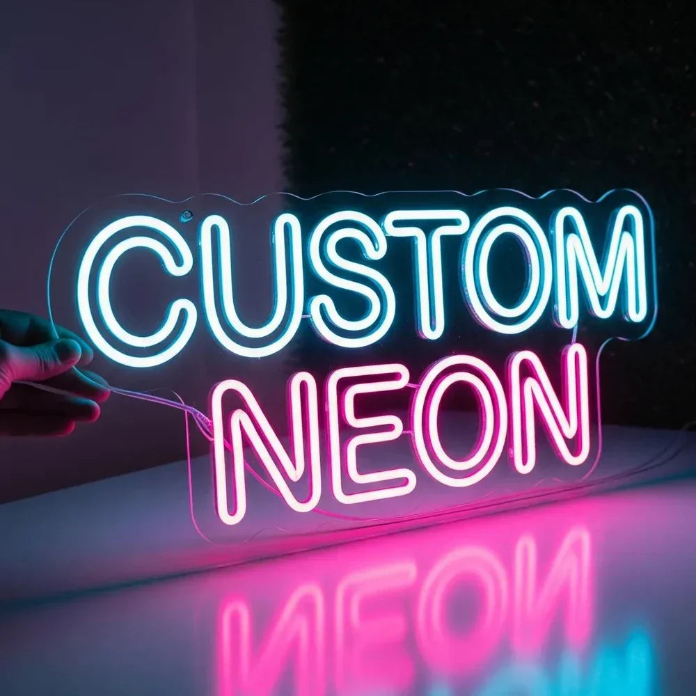 Custom LED Neon Name, Text or Logo Sign at CEOpify