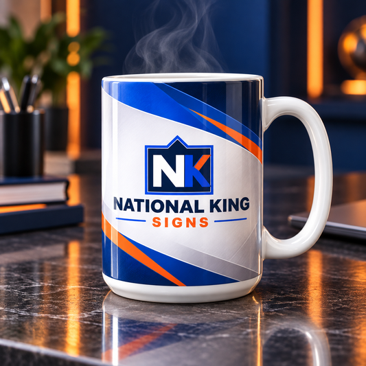 Con tu marca: Taza de cerámica de 15 oz. a todo color, hecha en EE. UU.. Vista 1 del producto.