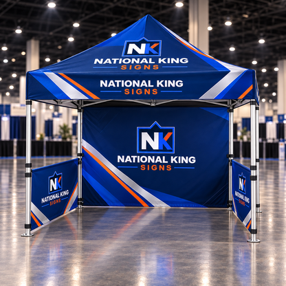 National King Signs square cover 1000 x 1000: 10'x10' Custom Tent Packages #7 — batch 06