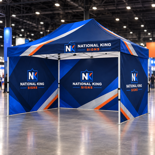 National King Signs square cover 1000 x 1000: 10'x15' Custom Tent Packages #4 — batch 06