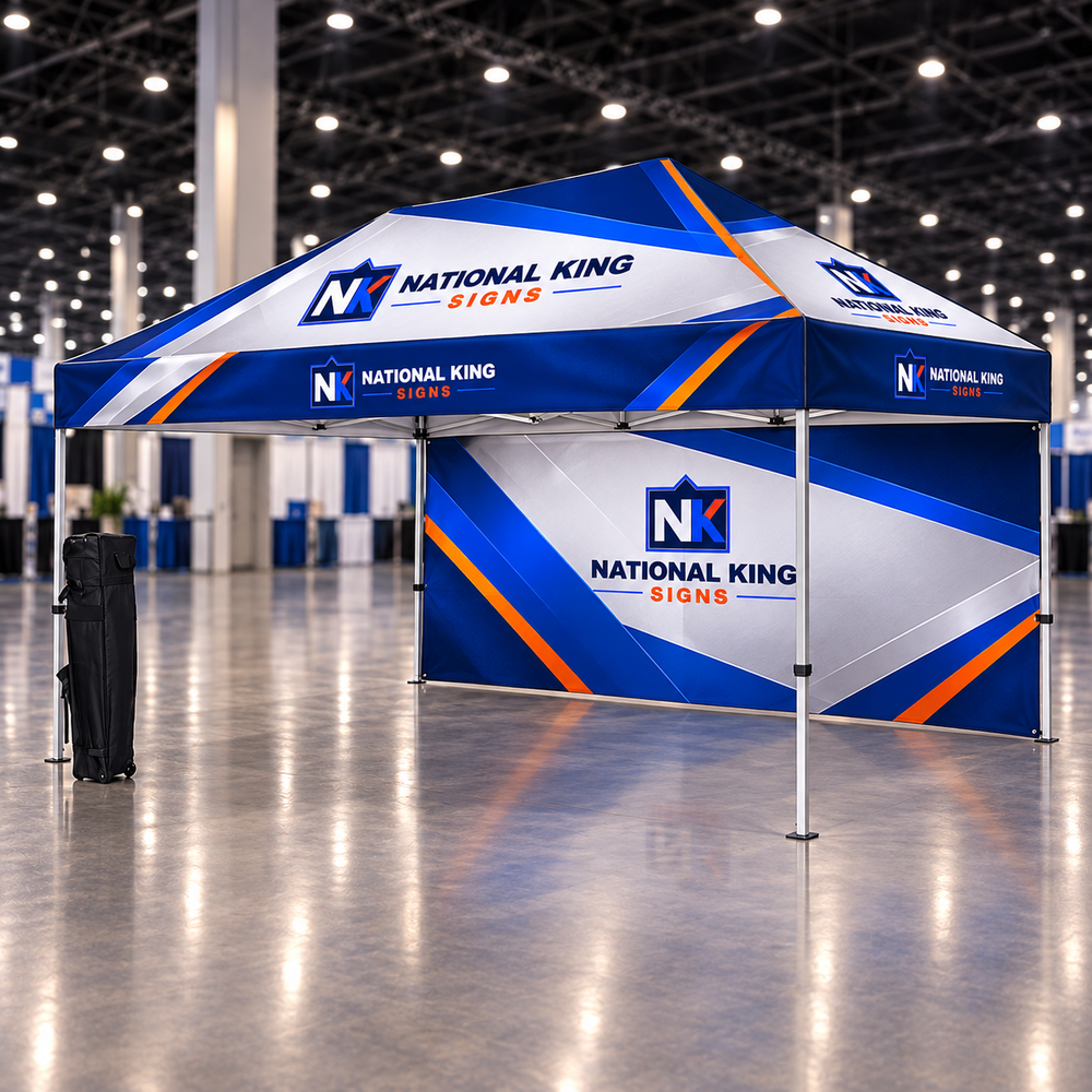 National King Signs square cover 1000 x 1000: 10'x15' Custom Tent Packages #5 — batch 06