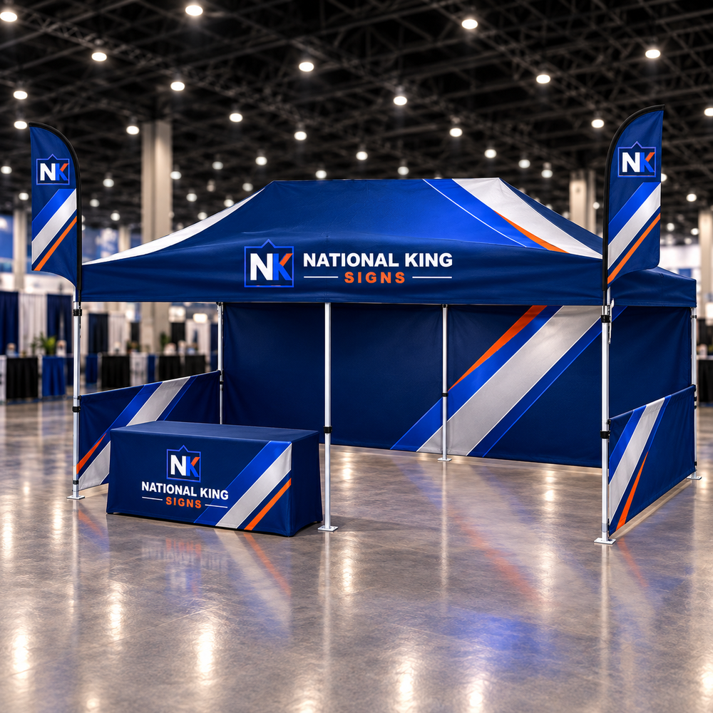 National King Signs square cover 1000 x 1000: 10'x20' Custom Tent Packages #3 — batch 06
