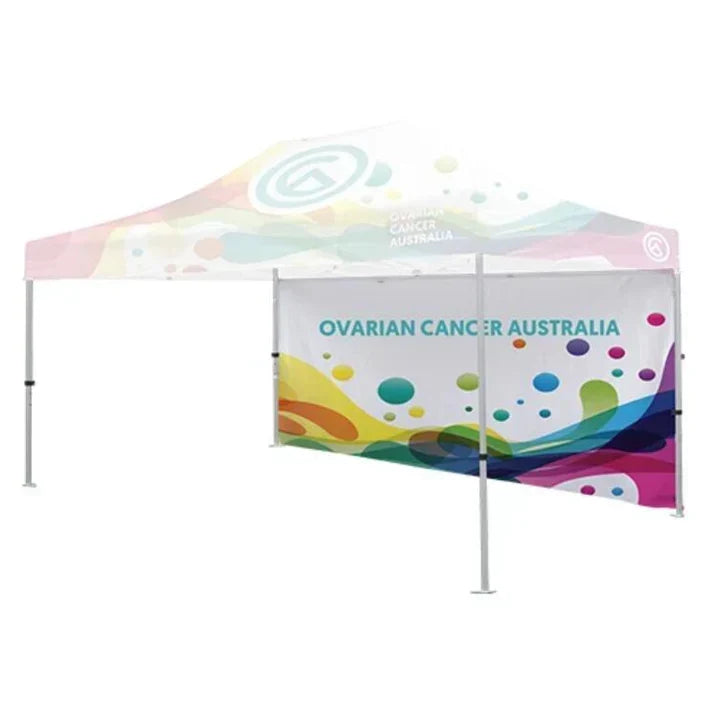 A medida: Pared de carpa de 15'. Vista 3 del producto.