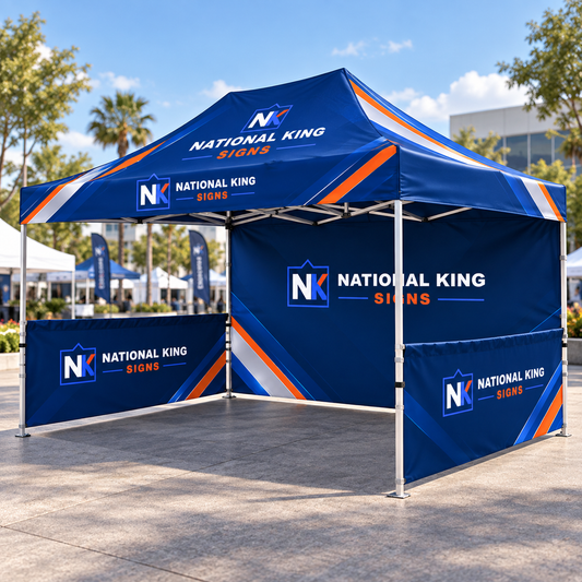 National King Signs square cover 1000 x 1000: 10x15ft Custom Tent Packages #3 — batch 07