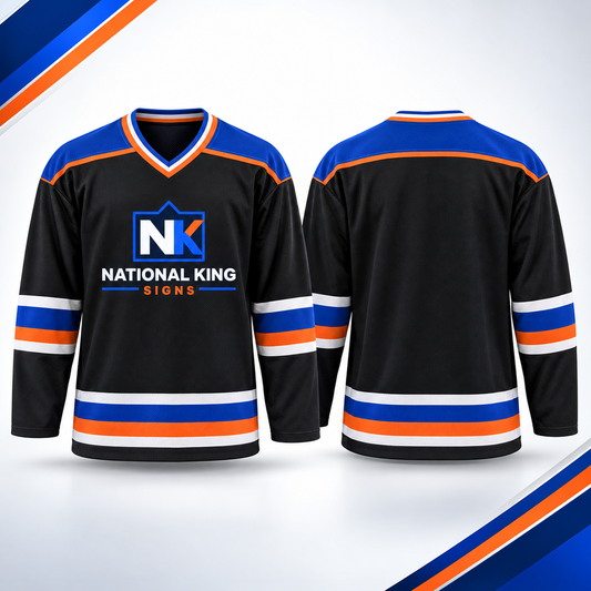 National King Signs square cover 1000 x 1000: Custom Hockey Jersey — batch 08