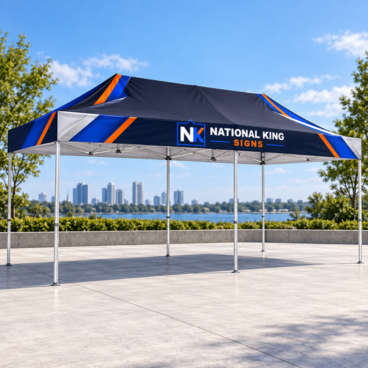 A medida: Carpa para eventos de aluminio plateado prémium de 6 m. Vista 1 del producto.