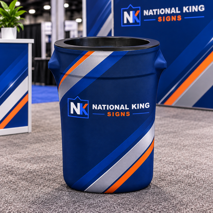 National King Signs square cover 1000 x 1000: Spandex Bin Covers — batch 08