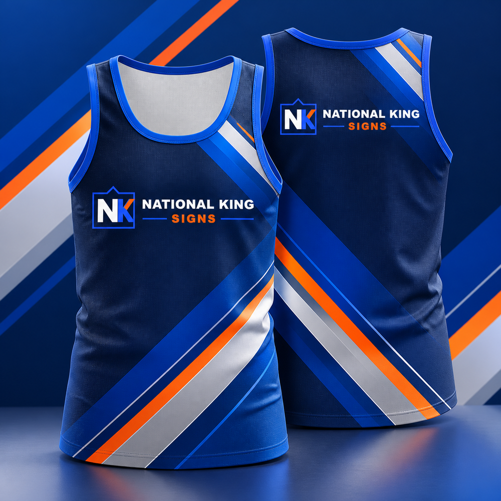 A todo color: Camiseta sin mangas personalizada. Vista 1 del producto.