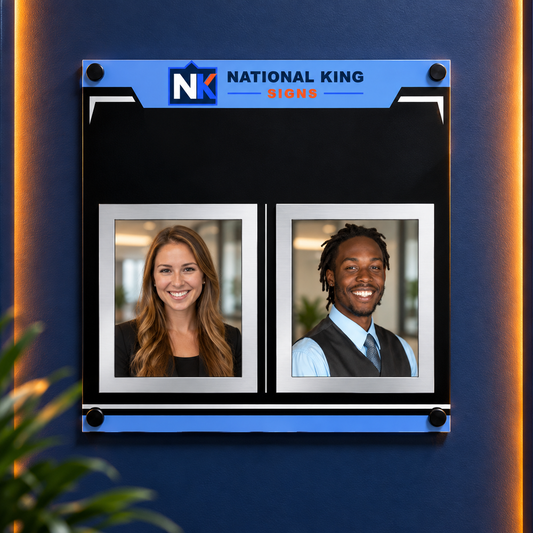 National King Signs square cover 1000 x 1000: Photo Recognition Board, 24 x 24 Inches — batch 04