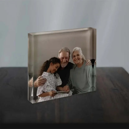 1PC Custom Photo   Acrylic Personalized Gift For Family Mom Friends Birthday Anniversary Wedding Valentine