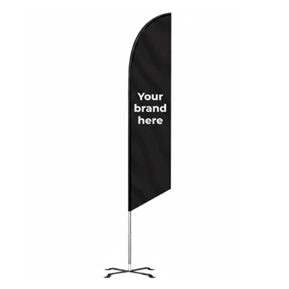 Premium Angled Flags product view