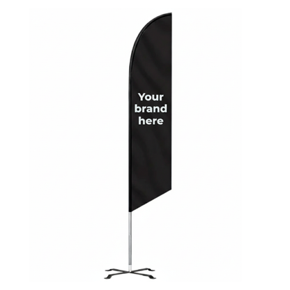 Premium Angled Flags product view
