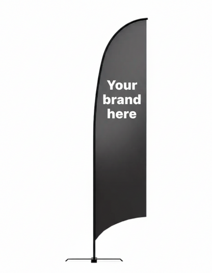 Premium Concave Flags - product view 2