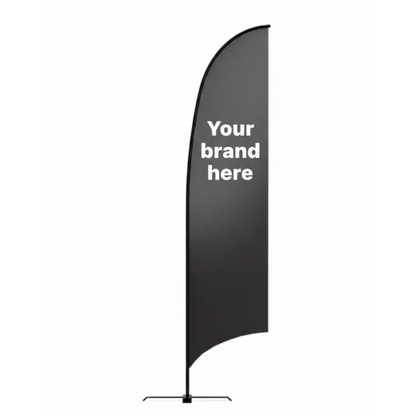Premium Concave Flags product view