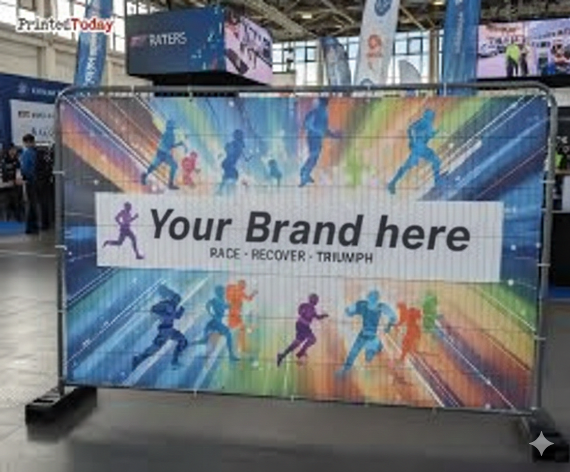 Barricade Banners Graphic Only - product view 2