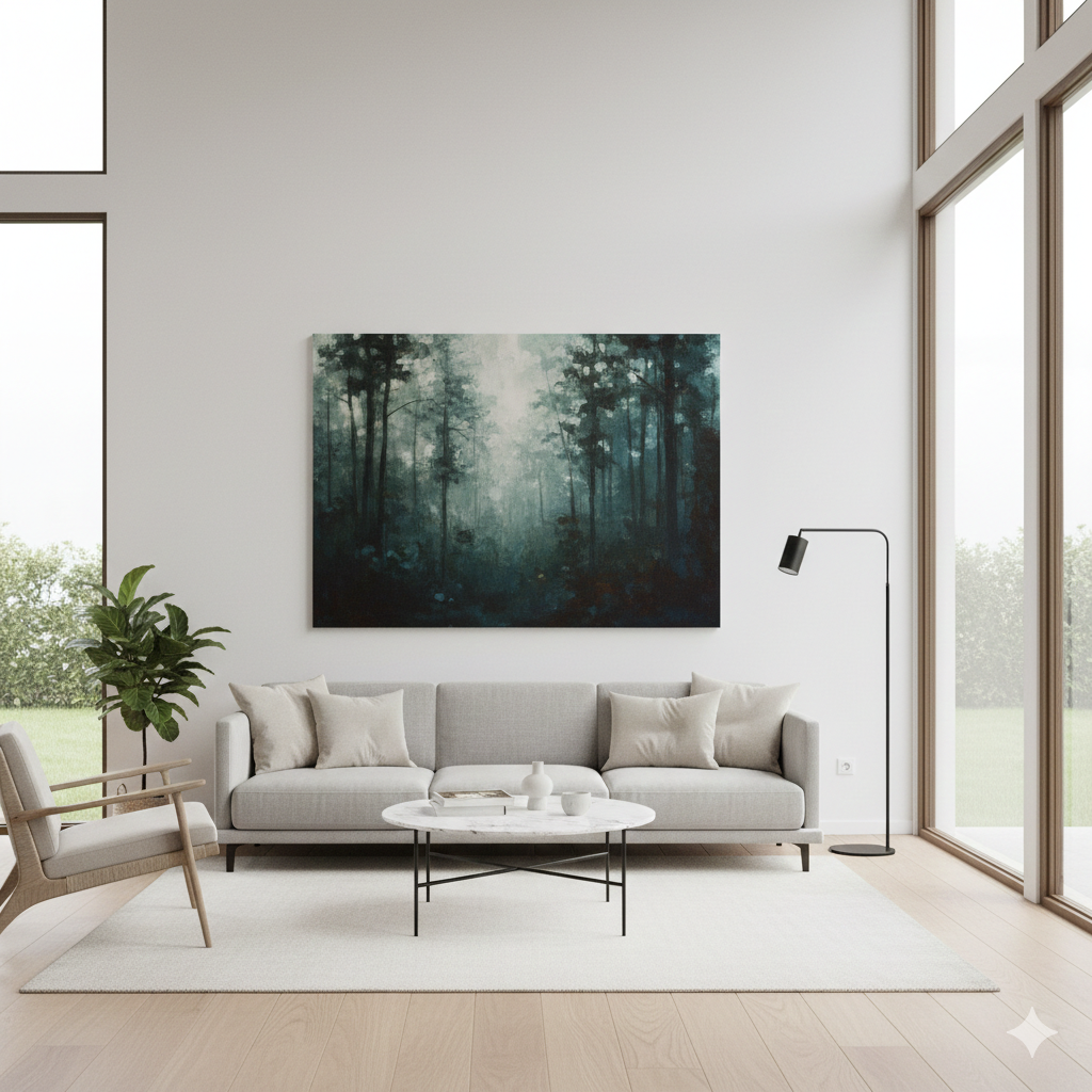 A medida: Arte de pared SEG. Vista 6 del producto.