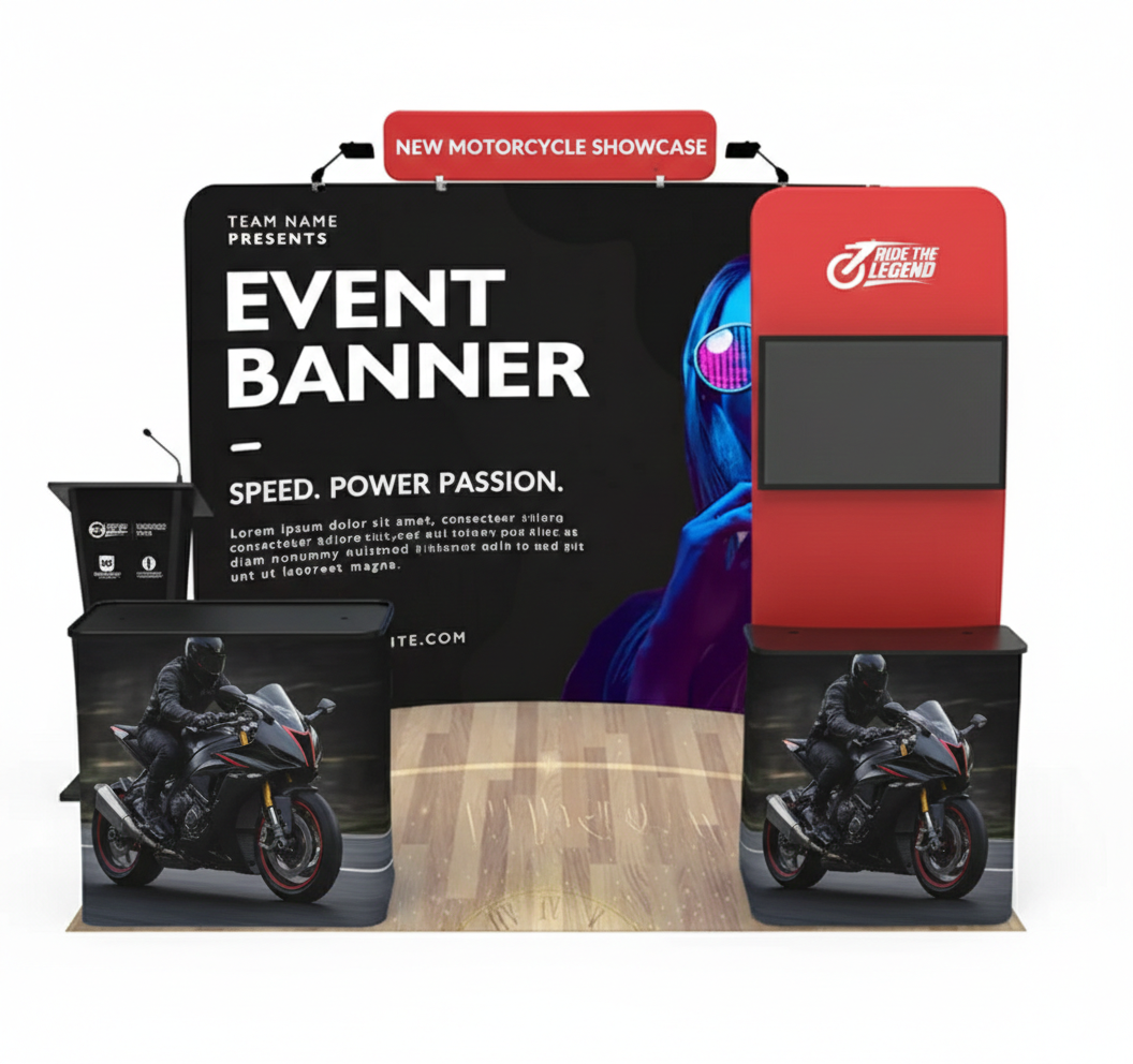 10' Premium Trade Show Kit #17 - product view 2