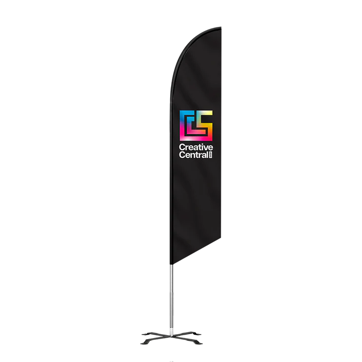 Premium Angled Flags - product view 3