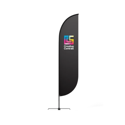 A medida: Banderas Convex Premium. Vista 3 del producto.
