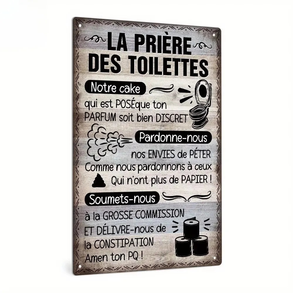 Carteles metálicos de prohibido orinar y advertencias humorísticas. Vista 21 del producto.