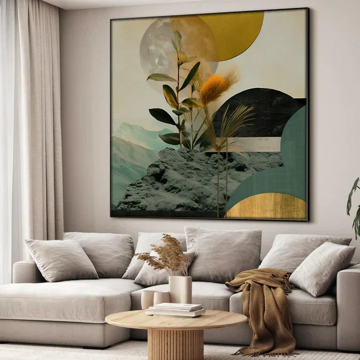 A medida: Arte de pared SEG. Vista 7 del producto.