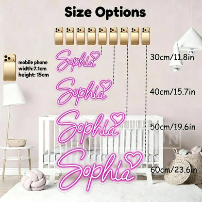 Cartel LED de estilo neón con texto personalizado — Opciones de diseño del proveedor. Vista 4 del producto.