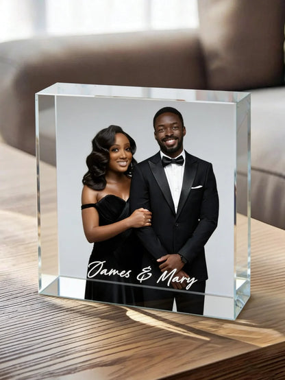 1PC Custom Photo   Acrylic Personalized Gift For Family Mom Friends Birthday Anniversary Wedding Valentine