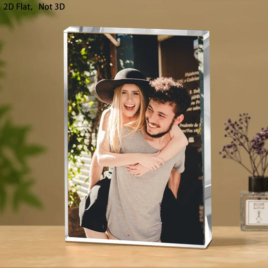 1PC Custom Photo   Acrylic Personalized Gift For Family Mom Friends Birthday Anniversary Wedding Valentine