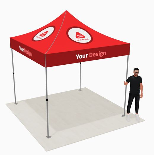 Event-Ready Custom Tent Configurator product view