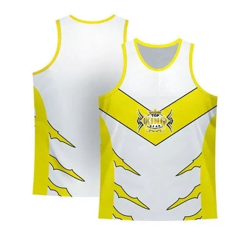 A todo color: Camiseta sin mangas personalizada. Vista 3 del producto.