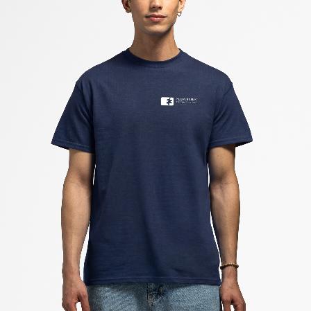 Equipo privado: Camiseta Peoplelink Staffing - Azul marino. Vista 1 del producto.