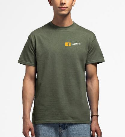 Equipo privado: Camiseta Peoplelink Staffing - Verde Militar. Vista 1 del producto.