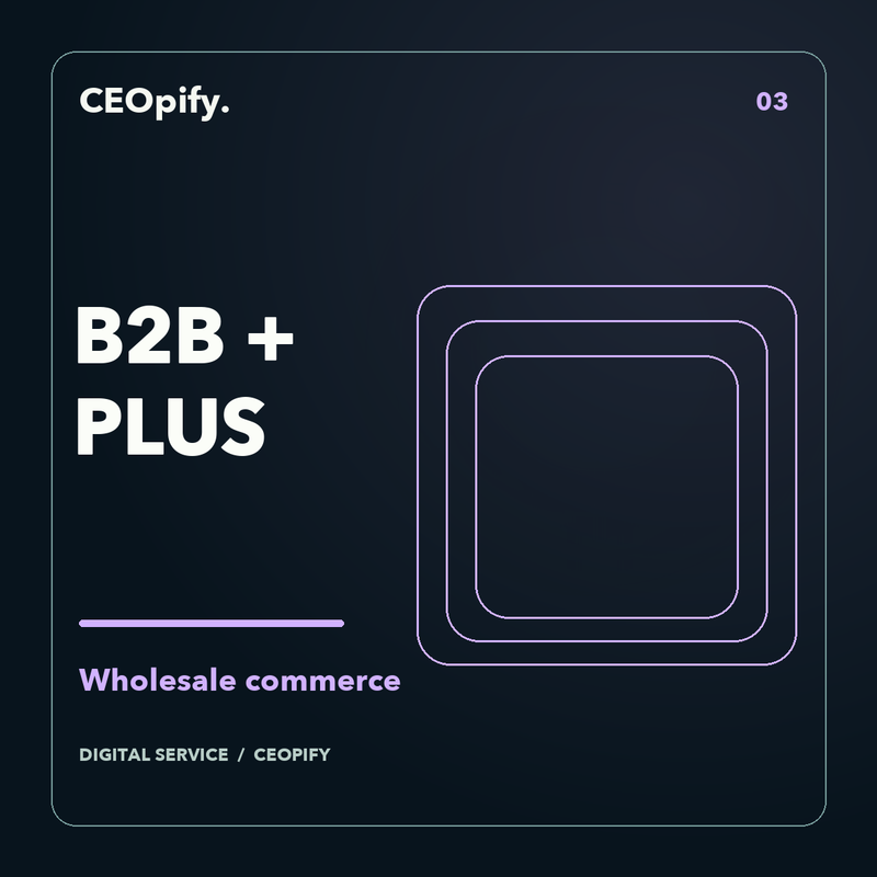 Shopify Plus &amp; B2B