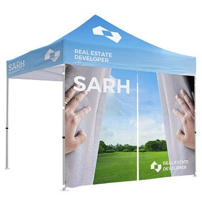 Premium 10' Tent Zipper Door Wall (Dye Sublimated)